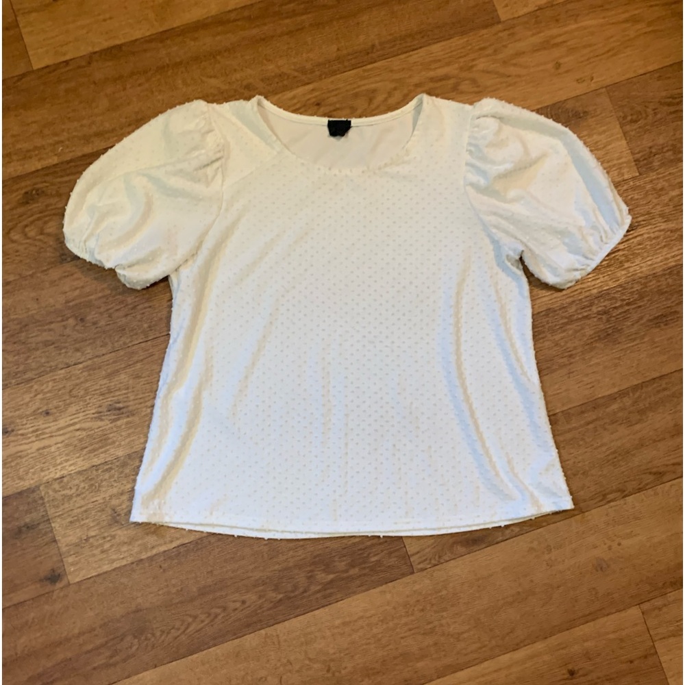 Puff sleeve blouse shirt